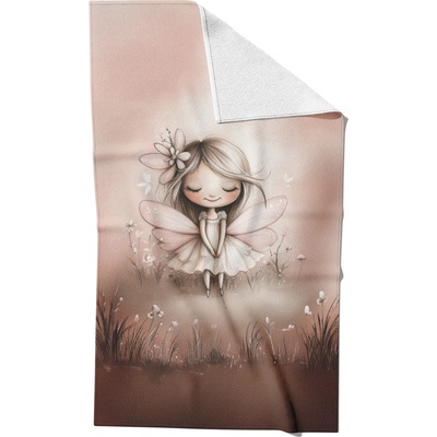 Takoy HT-00148 Rýchloschnúci uterák ružová víla Natalie 30 x 50 cm