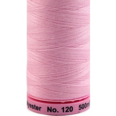 Polyesterové nitě návin 500 m Aspo Amann, střední, 0082 Rose Shadow