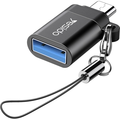 Yesido OTG GS07 Micro USB na USB čierny KF234468