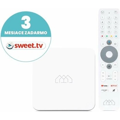 Homatics Box R 4K - BIG DO biely + SWEET.TV