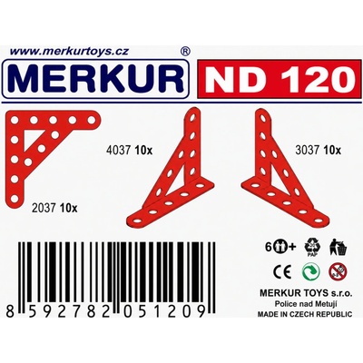 Merkur ND 120 úhelníky A