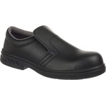 Portwest steelite slip on safety s2 fw81 / Предпазни обувки s2 - черни 46 (fw81bkr46)