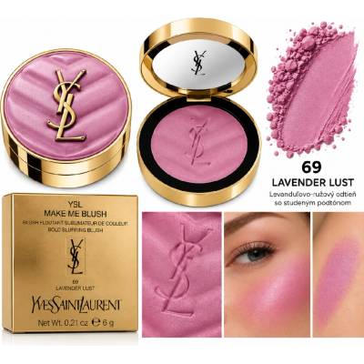 Yves Saint Laurent Make Me Blush Bold Blurring Blush lícenka 69 Lavender Lust 6 g