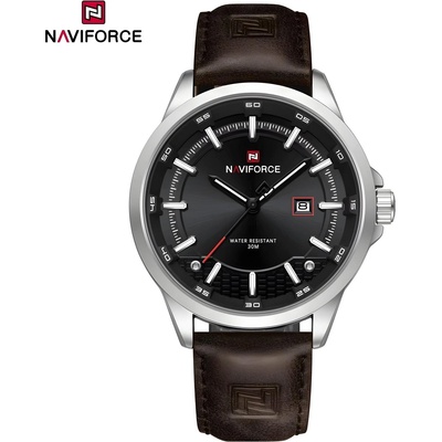 Naviforce Часовници naviforce ok-38634 - Кафяво / Черно / Сребристо kp38634 (ok-38634)