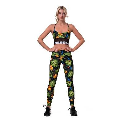 Dámska podprsenka Nebbia Ocean Selected Earth Powered sports bra 565 jungle green XS