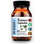 DR WAKDE’s 5 Bitters - 5 Горчивки Аюрведа, 60 капсули DR WAKDE’s (HS031 (337849))