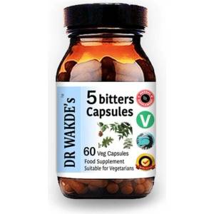 DR WAKDE’s 5 Bitters - 5 Горчивки Аюрведа, 60 капсули DR WAKDE’s (HS031 (337849))