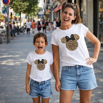 Tričko mama + dcéra Minnie