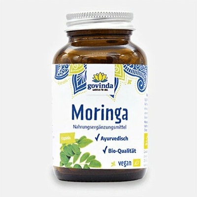 Govinda Organic Moringa kapsuly vitamíny a minerály 90 ks