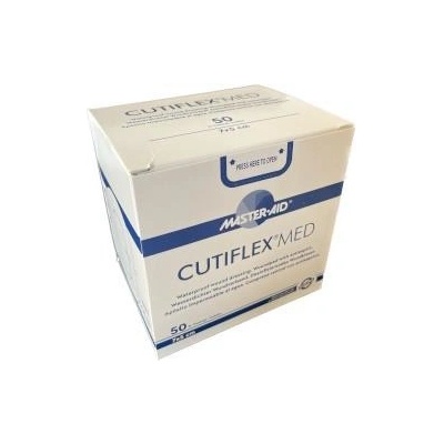 Master Aid CUTIFLEX Med 7x5 cm Náplasti do vody 50 ks