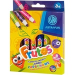 Astra Комплект флумастери, Astra, JUMBO, FRUTOS, Ароматизирани, 8 цвята (AS314024002)