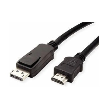 Roline Кабел value 11.99. 5783, dp - hdmi, m/m, 4.5 м, черен, 11.99. 5783