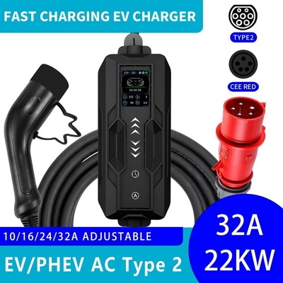 IMMAX NSE003 22kW 3fázová max. 32A výstup IEC 62196 Typ 2 adaptér CEE na Schuko 1 fáze 5m – Hledejceny.cz