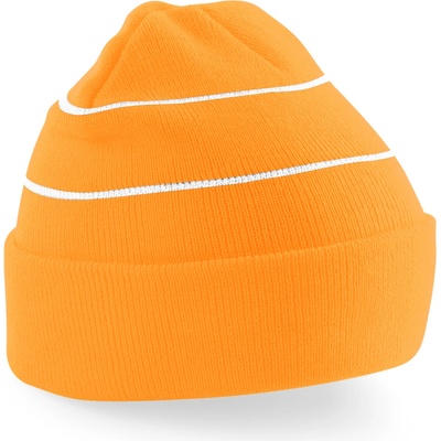 Beechfield pletená čepice Enhanced-Viz B42 neon orange