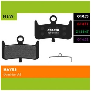 GALFER Спирачни накладки galfer велосипед fd549g1652 e-велосипед (за hayes и magura)
