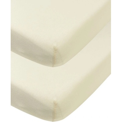 Meyco Žerzejové prostěradlo 2 ks Nature 60x120
