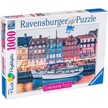 Ravensburger Пъзел Ravensburger от 1000 части - Копенхаген, Дания (12000111)