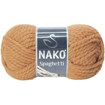 Nako Pletací příze Nako Spaghetti 5401 - hnědá