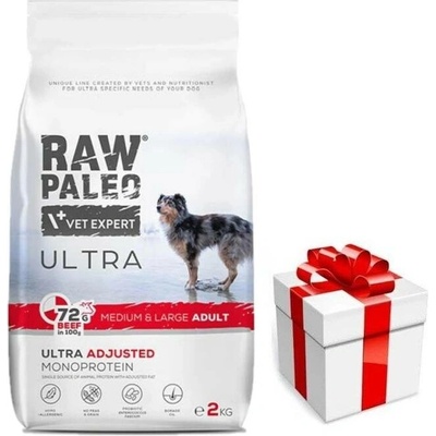 Vetexpert Raw Paleo Ultra Beef Adult Medium & Large 2 kg