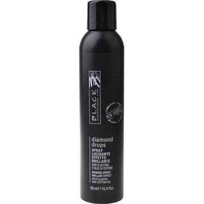 Black lesk na vlasy Vo spreji Diamond Drops 300 ml