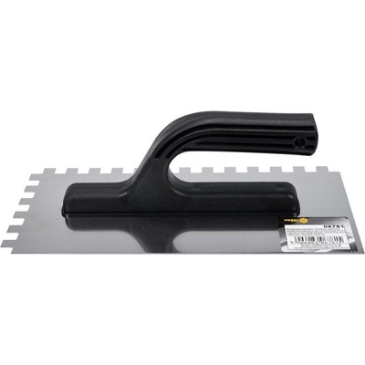 Vorel hladítko 270 x 125 mm nerez zuby 10 x 10 mm TO-06781