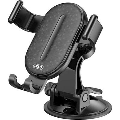 XO Стойка за телефон за кола c110, с вендуза, черна - xo