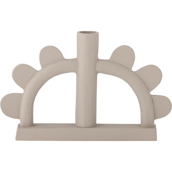 Bloomingville Свещник за класическа свещ Kanza бежов (82068273)