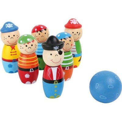 Small foot dřevěné kuželky Piráti