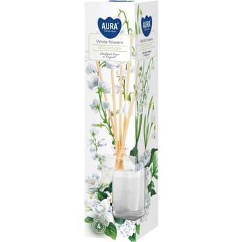 BISPOL Ароматни пръчици Bispol Aura - White Flowers, 45 ml (dz45-179)