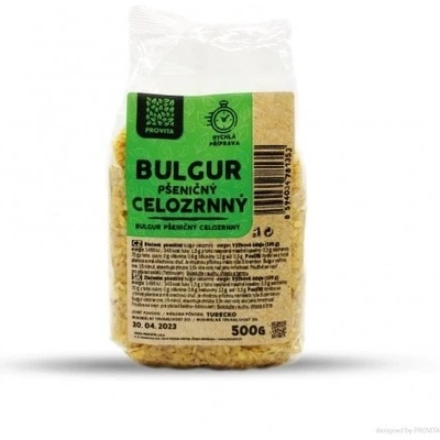 Provita Bulgur pšeničný celozrnný 0,5 kg