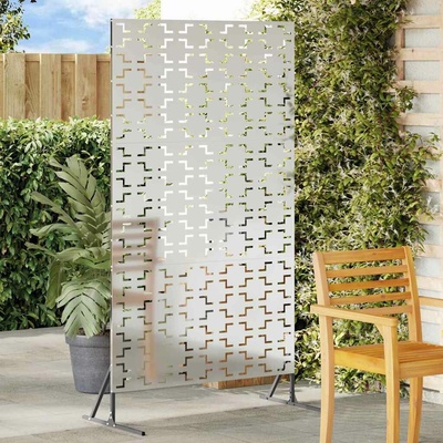 vidaXL Obrazovka pro soukromí 100 x 50 x 180 cm Pozinkovaná ocel