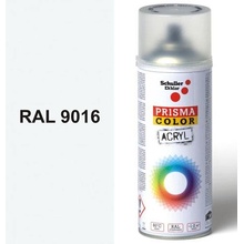 Schuller Ehklar PRISMA COLOR Sprej biely lesklý 400ml, odtieň RAL 9016 farba dopravná biela lesklá, 91310