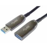 PremiumCord Cable USB PremiumCord PremiumCord Optical AOC Cable USB 3.0 A/Male - A/Female, 10m