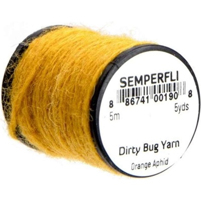 Semperfli Dubbingová Příze Dirty Bug Yarn Orange Aphid