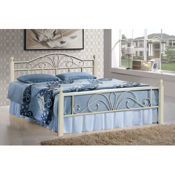 Bogdan Furniture Europe Спалня Мебели Богдан Venice 160-E20, размер: 164/208/102 см, с включена подматрачна рамка, бяло