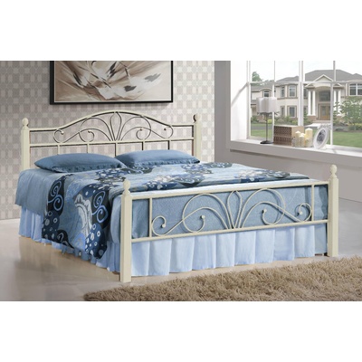 Bogdan Furniture Europe Спалня Мебели Богдан Venice 160-E20, размер: 164/208/102 см, с включена подматрачна рамка, бяло