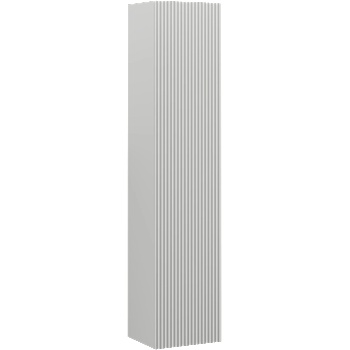 Mexen Rivel баня стълб 35 см, 1 врата, набразден, сив мат - 91A21-03016-1-BF62 (91A21-03016-1-BF62)