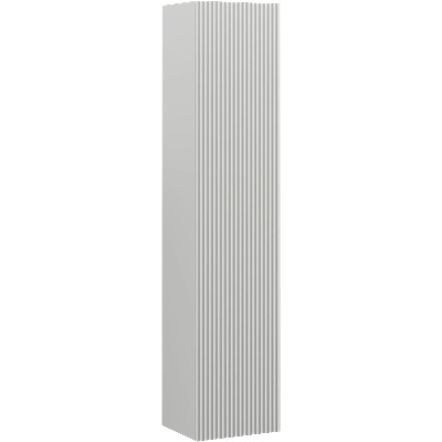 Mexen Rivel баня стълб 35 см, 1 врата, набразден, сив мат - 91A21-03016-1-BF62 (91A21-03016-1-BF62)