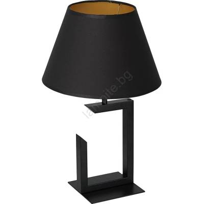 Luminex Настолна лампа 1xE27/60W/230V 45 cм черна/златиста (LU3396)