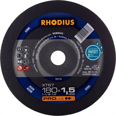 Rhodius Rezný kotúč 180 x 1,5 x 22,23 mm 205710