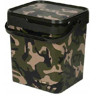 Kbelík s víkem FOX CAMO BUCKET 18L