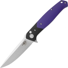 Bestech SWORDFISH 14C28N with black-purple G10 handle BG62D