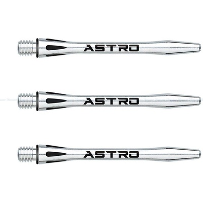 Winmau Astro hliník stříbrné dlouhé