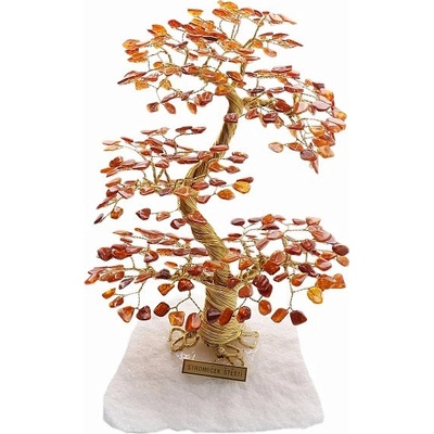 Nefertitis Stromeček štěstí jantar A4 NF6420 - cca 20 cm
