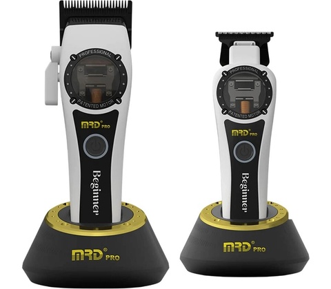 MRD Pro Vector clipper & trimmer White combo set