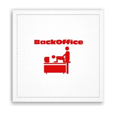 Fotoobraz 40x40 cm Backoffice