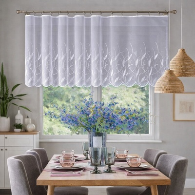 Záclona Mabel obšití okrajů a tunýlek 8 cm 90