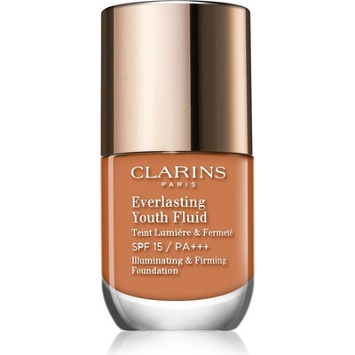 Clarins Everlasting Youth Fluid Foundation rozjasňující make-up SPF15 113 Chestnut 30 ml