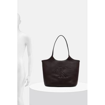 Calvin Klein шопинг чанта дамска от имитация на кожа (LV04F3562G)