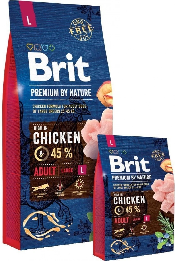 Brit Premium by Nature Adult Large Breed Chicken 18 kg